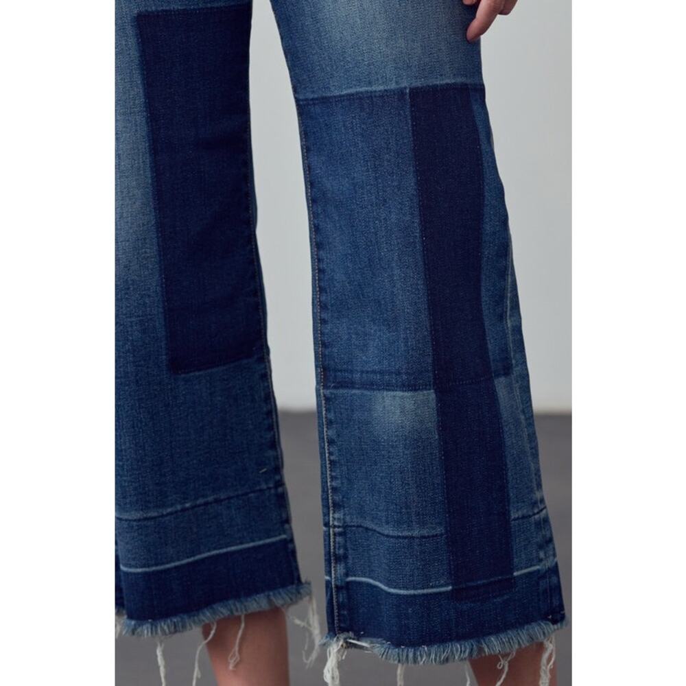 Insane Gene Mid-rise Crop Flare Jeans - P1301 - Size 7/27 - Picture 9 of 10